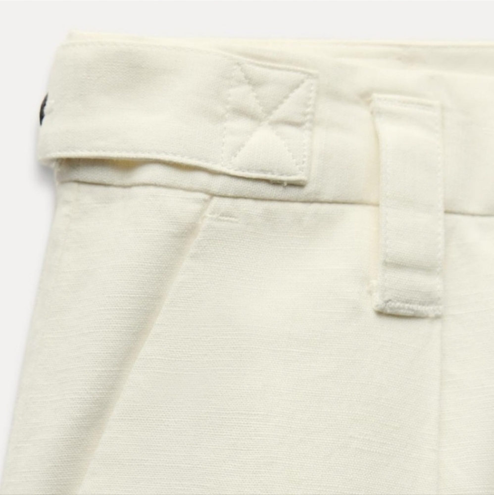 ❌️SOLD❌️WIDE LEG LINEN PANTS SIZE XS - Picture 6 of 6